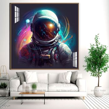 Tranh treo tường nghệ thuật phi hành gia