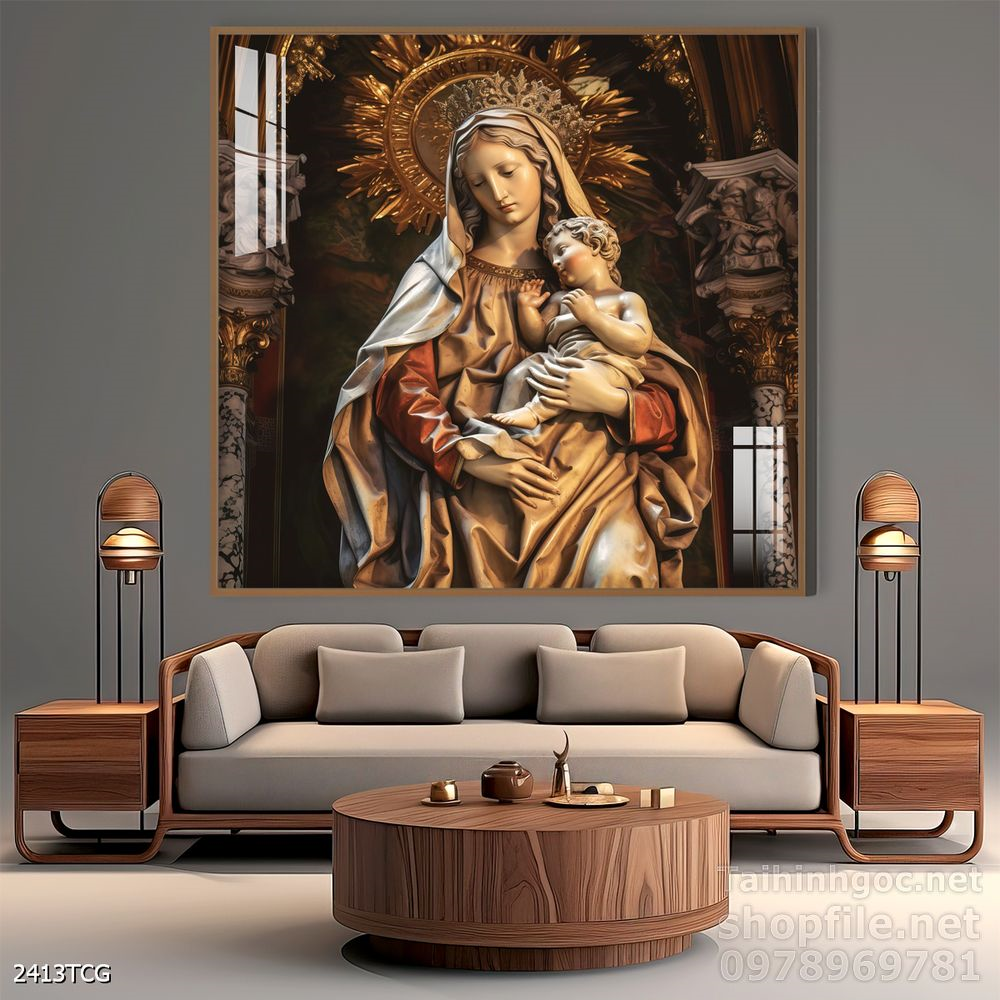 Tranh công giáo treo tường trang trí