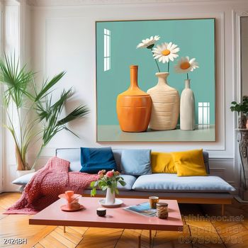 Tranh bình hoa đẹp