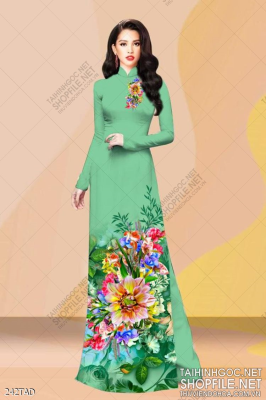 File tranh vải áo dài việt nam 242