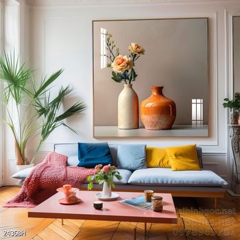 Tranh bình hoa đẹp