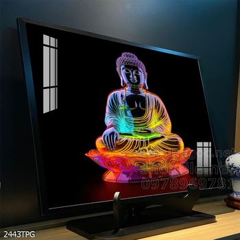 Tranh decor trang trí tường Phật giáo