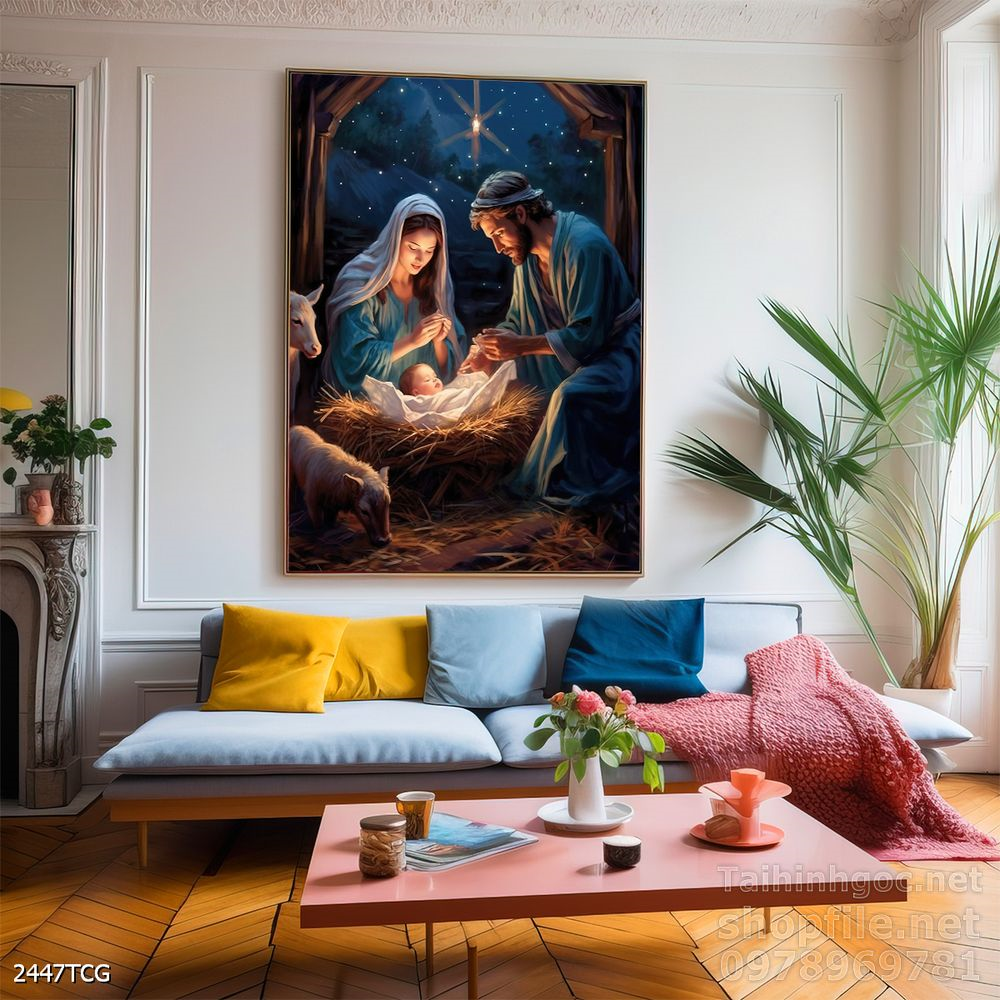 Tranh công giáo nghệ thuật đẹp và ý nghĩa