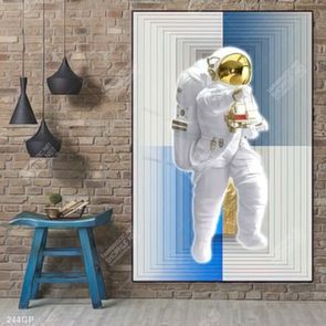 Tranh phi hành gia decor trang trí tường