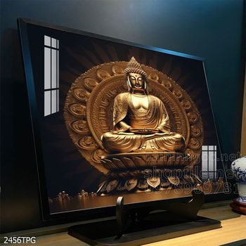 File tranh Phật giáo decor trang trí tường nhà phòng thờ