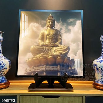 Tranh decor trang trí tường Phật giáo