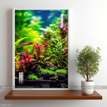 Tranh cá heo đại dương