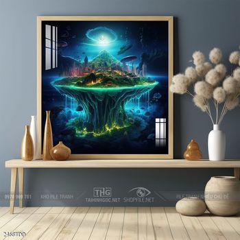 Tranh treo tường những chú cá heo đáng yêu