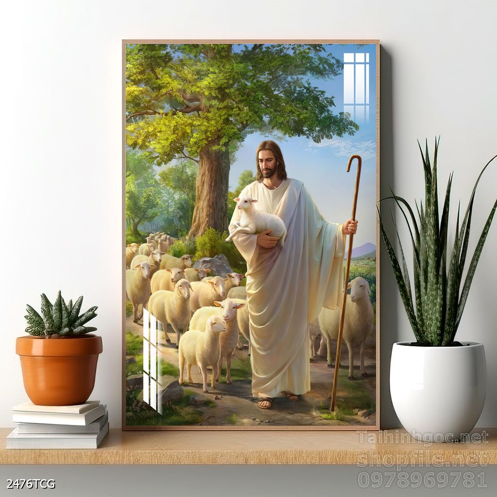 Tranh decor trang trí tường công giáo