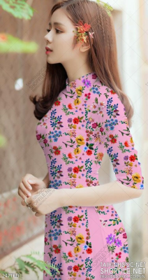 File tranh vải áo dài việt nam 247