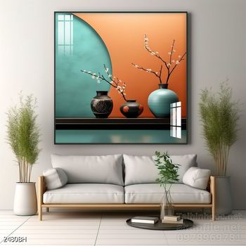 Tranh bình hoa 3D tuyệt đẹp