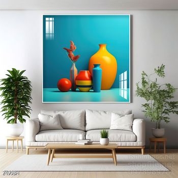 Tranh bình hoa đẹp tinh tế mẫu mới nhất