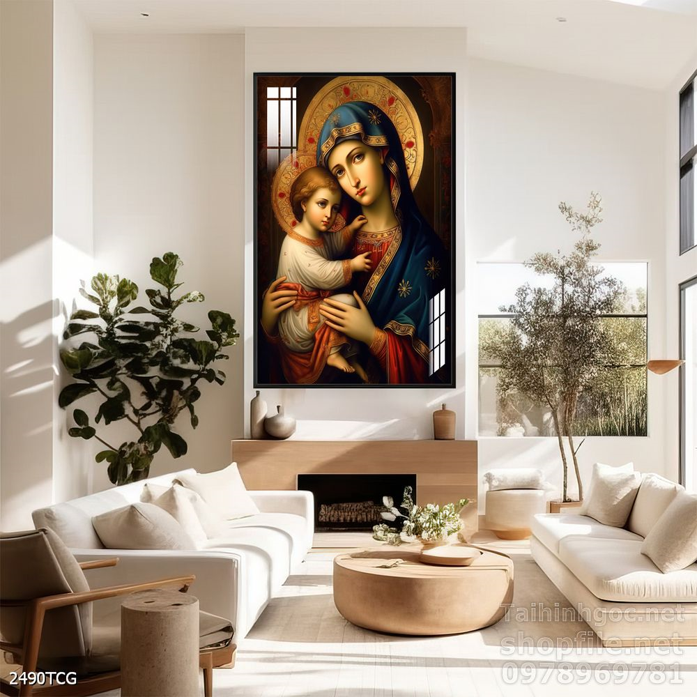 File tranh công giáo