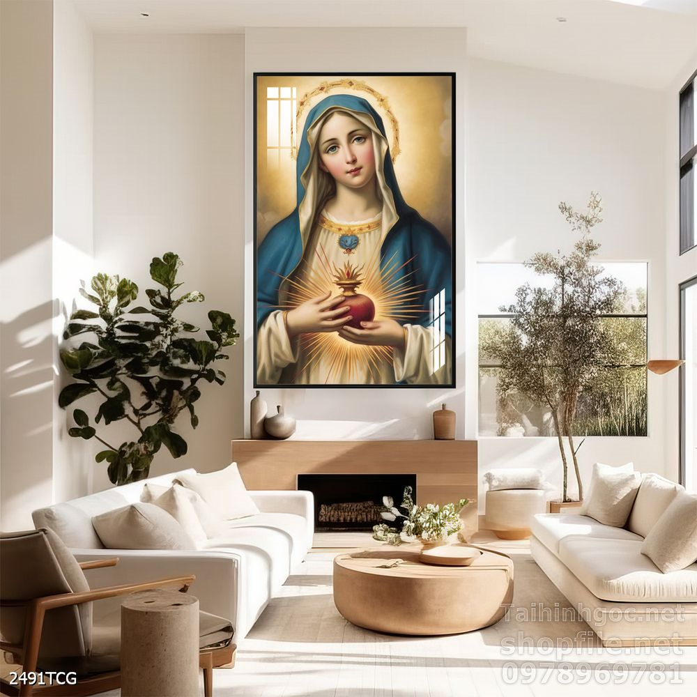 Tranh công giáo treo tường trang trí