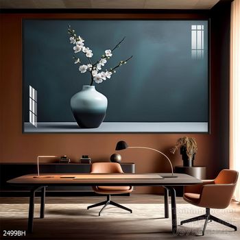 Tranh bình hoa đẹp tinh tế mẫu mới nhất