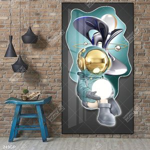 Tranh file gốc phi hành gia chất lượng cao