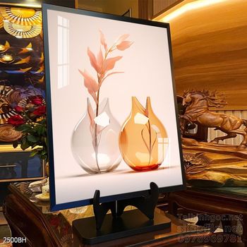 Mẫu tranh bình hoa treo tường đẹp nhất