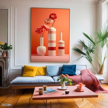 Tranh bình hoa đẹp