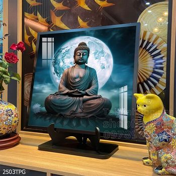 File tranh Phật giáo decor trang trí tường nhà phòng thờ