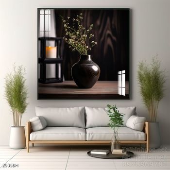 Tranh bình hoa trang trí phòng khách, phòng ăn đẹp