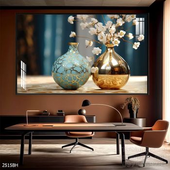 Mẫu tranh bình hoa trang trí tường đẹp tinh tế