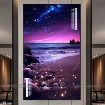 Tranh cá heo đại dương