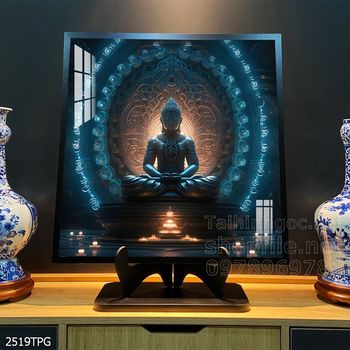 Tranh phật giáo decor trang trí tường phòng thờ