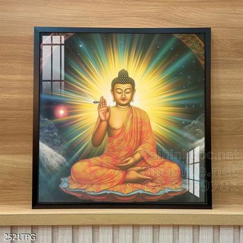 Tranh tranh trí tường phật giáo sang trọng