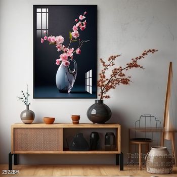 Tranh bình hoa hiện đại treo tường sang trọng ý nghĩa
