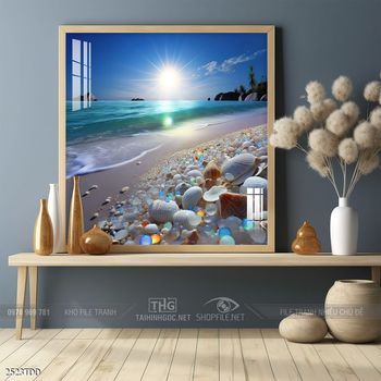 Tranh cá heo đẹp độc đáo