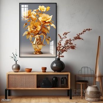 Tranh bình hoa trang trí phòng khách, phòng ăn đẹp