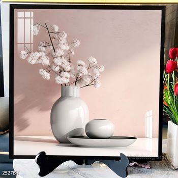 Tranh bình hoa 3D tuyệt đẹp