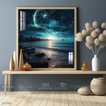 Tranh treo tường những chú cá heo đáng yêu