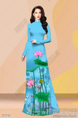 File tranh vải áo dài việt nam 252