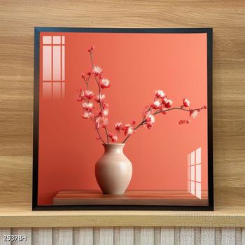 Tranh bình hoa đẹp tinh tế mẫu mới nhất