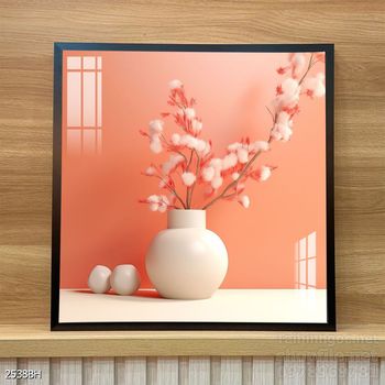 Tranh bình hoa nghệ thuật treo tường