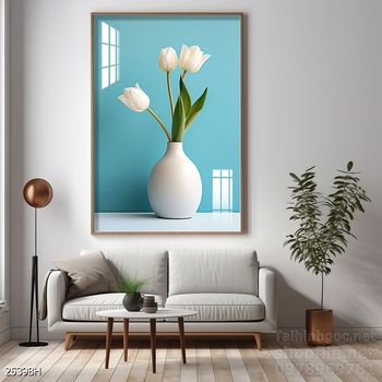 Mẫu tranh bình hoa treo tường đẹp nhất