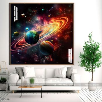 Tranh treo tường nghệ thuật phi hành gia