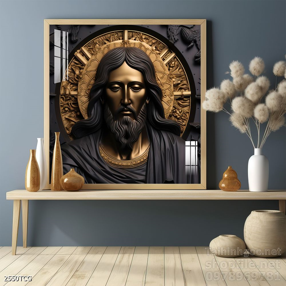 File tranh công giáo decor trang trí tường phòng thờ