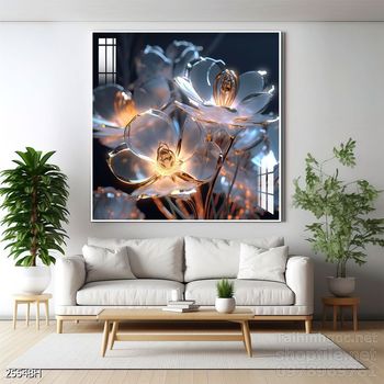 Mẫu tranh bình hoa trang trí tường đẹp tinh tế