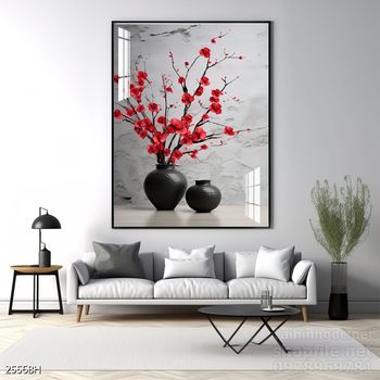 Tranh bình hoa đẹp tinh tế mẫu mới nhất
