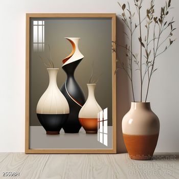 Tranh bình hoa đẹp