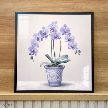 Tranh bình hoa nghệ thuật sang trọng