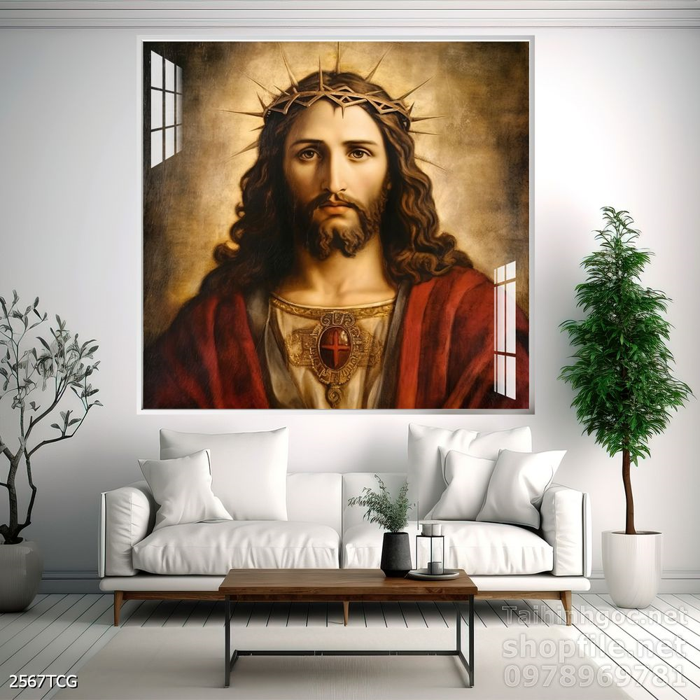 Tranh decor trang trí tường công giáo