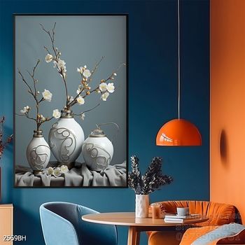 Mẫu tranh bình hoa treo tường đẹp nhất