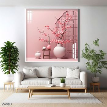 Tranh bình hoa đẹp decor trang trí tường