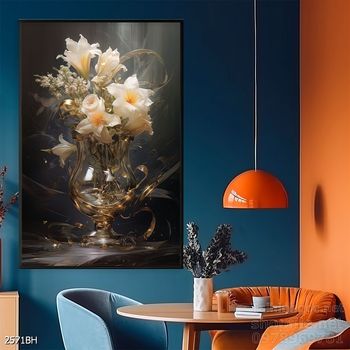 Tranh bình hoa đẹp