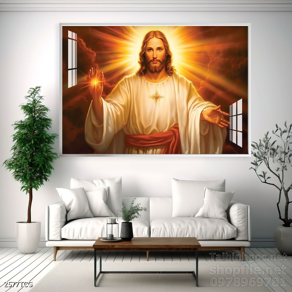 Tranh công giáo nghệ thuật đẹp và ý nghĩa