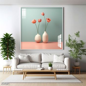 Tranh bình hoa đẹp tinh tế mẫu mới nhất