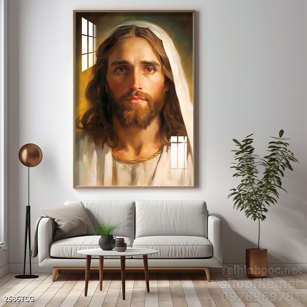 Tranh tranh trí tường công giáo sang trọng